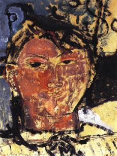 Amedeo Modigliani Portrait of Pablo Picasso Sweden oil painting art